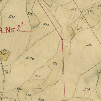 Historiska GIS-kartor 13-kro-55 Stixered digital map