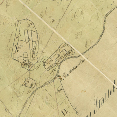 Historiska GIS-kartor 13-lda-14f Landa digital map