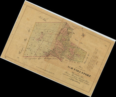 Historiska GIS-kartor 13-lju-59 Töllstorp digital map