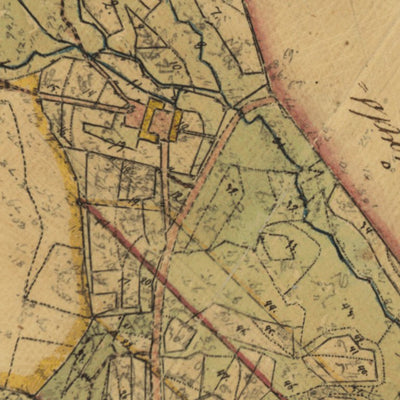 Historiska GIS-kartor 13-lju-63 Rönnagård digital map