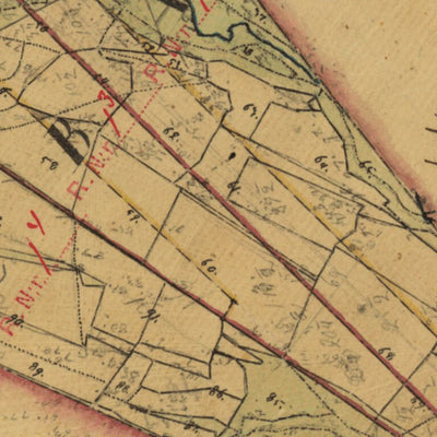 Historiska GIS-kartor 13-lju-63 Rönnagård digital map