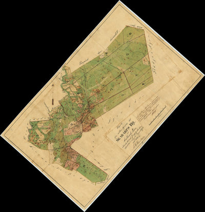 Historiska GIS-kartor 13-lju-72 Skararp digital map