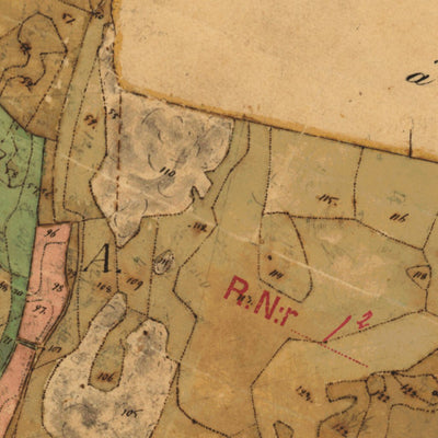 Historiska GIS-kartor 13-lju-81 Brogård digital map