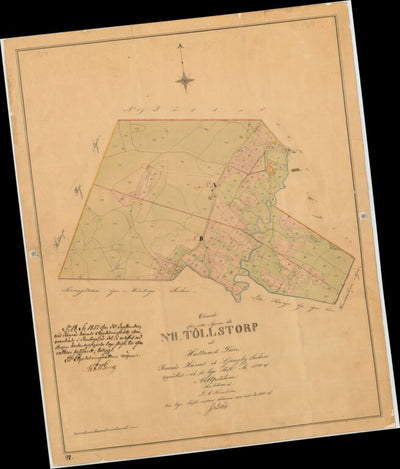Historiska GIS-kartor 13-lju-98 Töllstorp digital map