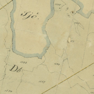 Historiska GIS-kartor 13-ölm-24k Ölmevalla digital map