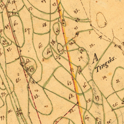 Historiska GIS-kartor 13-rol-129 Bråtås digital map