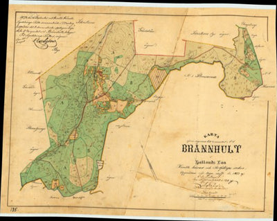 Historiska GIS-kartor 13-rol-135 Brännhult digital map