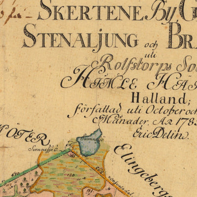 Historiska GIS-kartor 13-rol-17 Skärte digital map