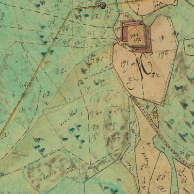 Historiska GIS-kartor 13-sib-32 Järnvirke digital map