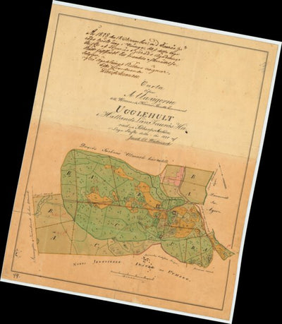 Historiska GIS-kartor 13-sib-44 Ugglehult digital map