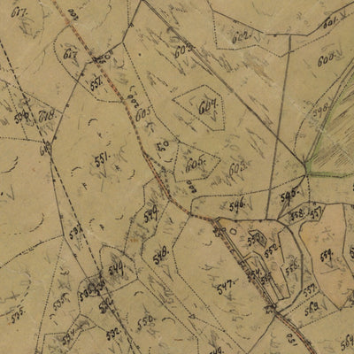 Historiska GIS-kartor 13-sib-72 Jällsjö digital map