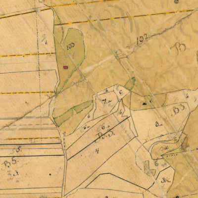 Historiska GIS-kartor 13-slä-45 Hagryd digital map