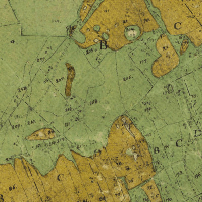 Historiska GIS-kartor 13-slö-7 Slöinge digital map