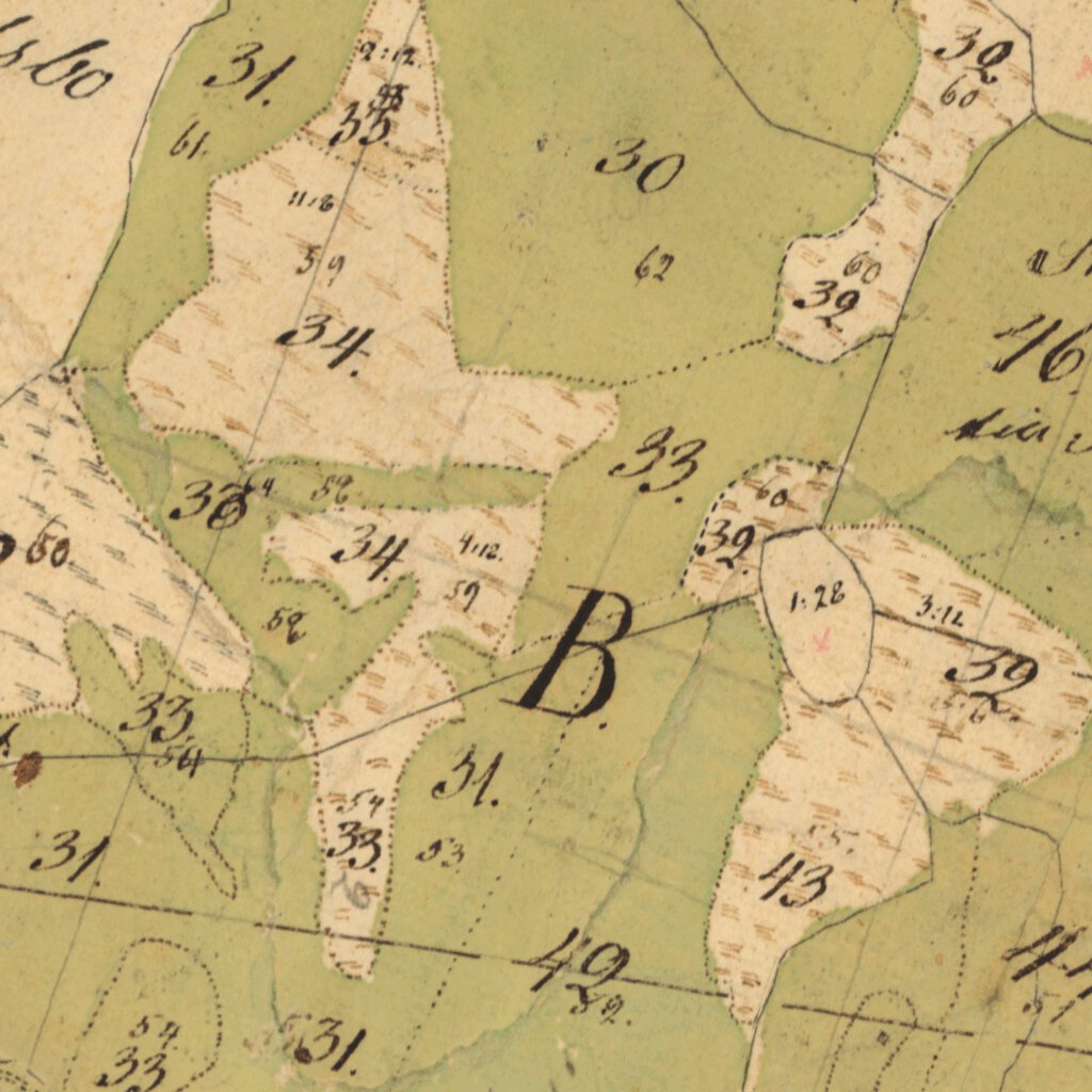 13-SÖD-36 Hylteberg m fl Map by Historical GIS maps | Avenza Maps