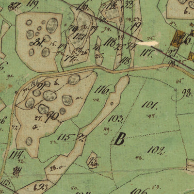 Historiska GIS-kartor 13-SÖD-52a Hylteberg digital map