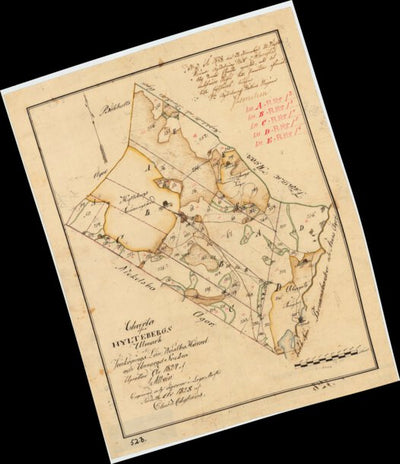 Historiska GIS-kartor 13-SÖD-52b Hylteberg digital map
