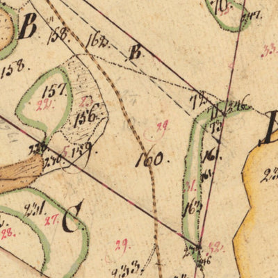 Historiska GIS-kartor 13-SÖD-52b Hylteberg digital map