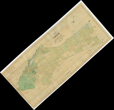 Historiska GIS-kartor 13-SÖD-77 Åker digital map