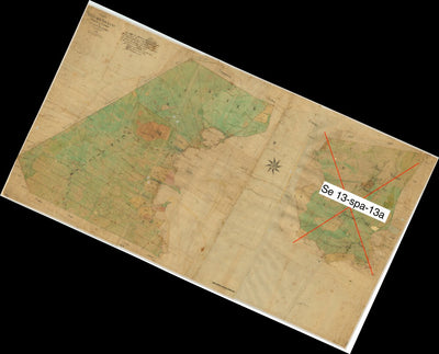 Historiska GIS-kartor 13-spa-13b Spannarp digital map