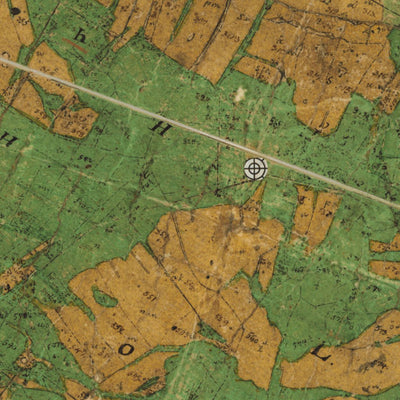 Historiska GIS-kartor 13-spa-3 Spannarp digital map