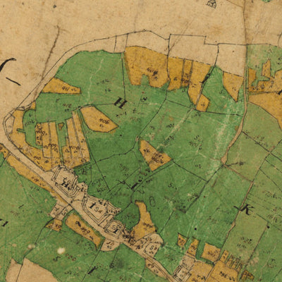 Historiska GIS-kartor 13-spa-3 Spannarp digital map