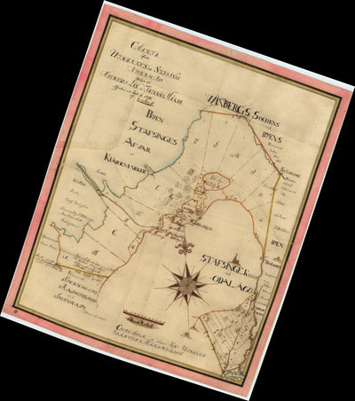 Historiska GIS-kartor 13-sta-10 Stafsinge digital map