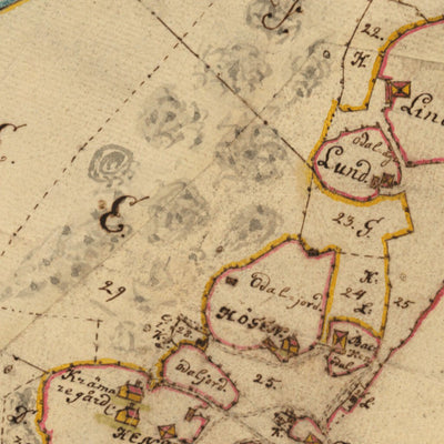 Historiska GIS-kartor 13-sta-10 Stafsinge digital map