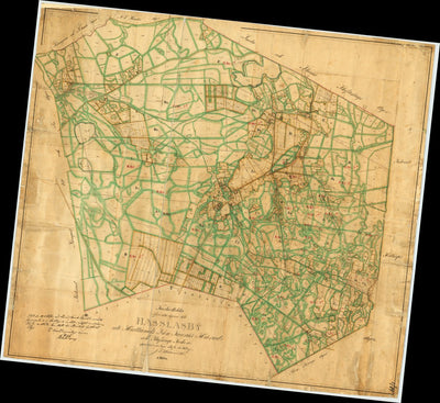 Historiska GIS-kartor 13-STA-60b Hässlås digital map