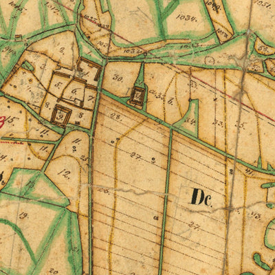 Historiska GIS-kartor 13-STA-60b Hässlås digital map