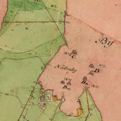 Historiska GIS-kartor 13-STA-9 Lindhult digital map
