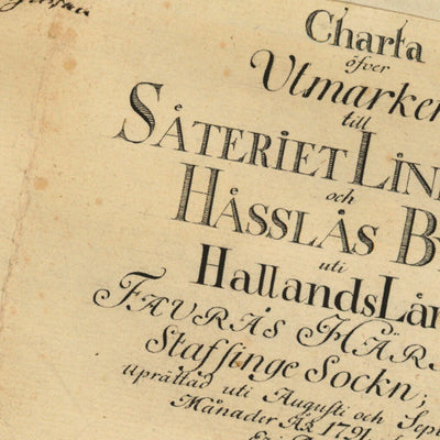 Historiska GIS-kartor 13-STA-9 Lindhult digital map