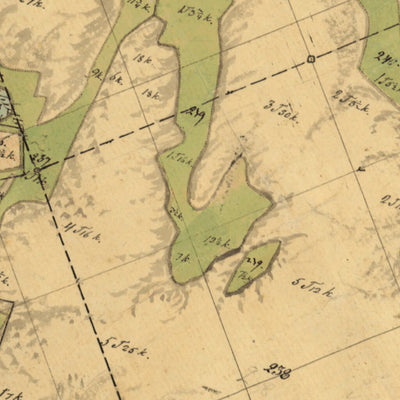 Historiska GIS-kartor 13-töl-86 Alslöv digital map