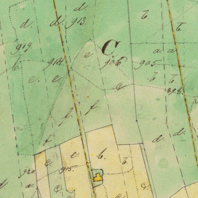 Historiska GIS-kartor 13-TRÄ-106 Klastorp digital map
