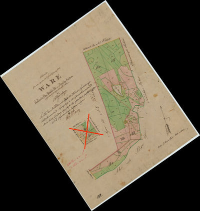 Historiska GIS-kartor 13-TRÄ-109a Vare digital map