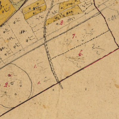 Historiska GIS-kartor 13-TRÄ-13Ba Svenstorp digital map