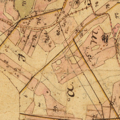 Historiska GIS-kartor 13-TRÄ-27 Gamla Köpstad digital map