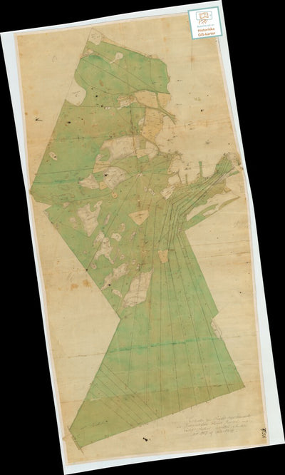 Historiska GIS-kartor 13-TRÄ-45 Träslöv digital map