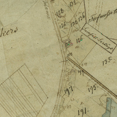 Historiska GIS-kartor 13-TRÄ-46 Vare digital map