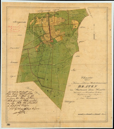 Historiska GIS-kartor 13-två-100 Bråten digital map