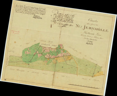 Historiska GIS-kartor 13-två-101 Järnmölle digital map