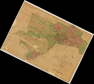 Historiska GIS-kartor 13-två-132 Tvååker digital map