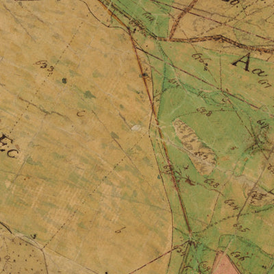 Historiska GIS-kartor 13-två-132 Tvååker digital map