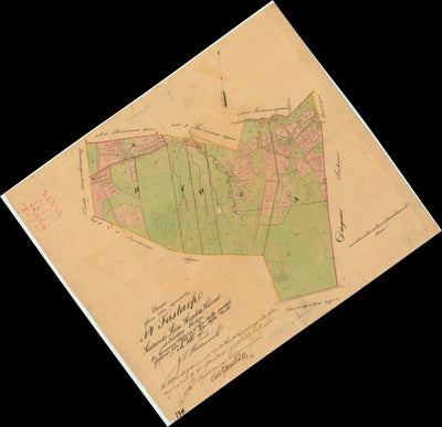 Historiska GIS-kartor 13-två-134 Fastarp digital map