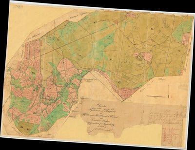 Historiska GIS-kartor 13-två-151 Brogård digital map
