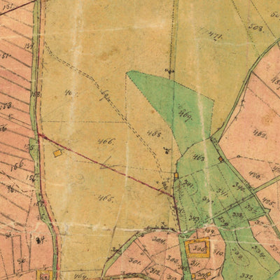 Historiska GIS-kartor 13-två-151 Brogård digital map