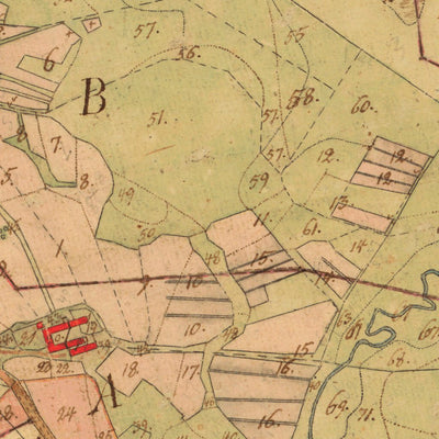 Historiska GIS-kartor 13-två-88 Järnmölle digital map