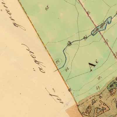 Historiska GIS-kartor 13-VED-100a Kloskift digital map
