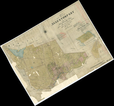 Historiska GIS-kartor 14-LIN-108a Annestorp digital map