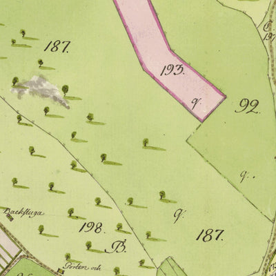 Historiska GIS-kartor C6-43.3 Norrby digital map