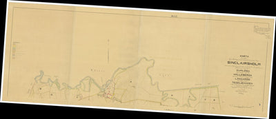 Historiska GIS-kartor K40-9-4 Sinclaireholm digital map